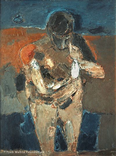 **Nayika**, 1962, 114×102 cm, oil on board