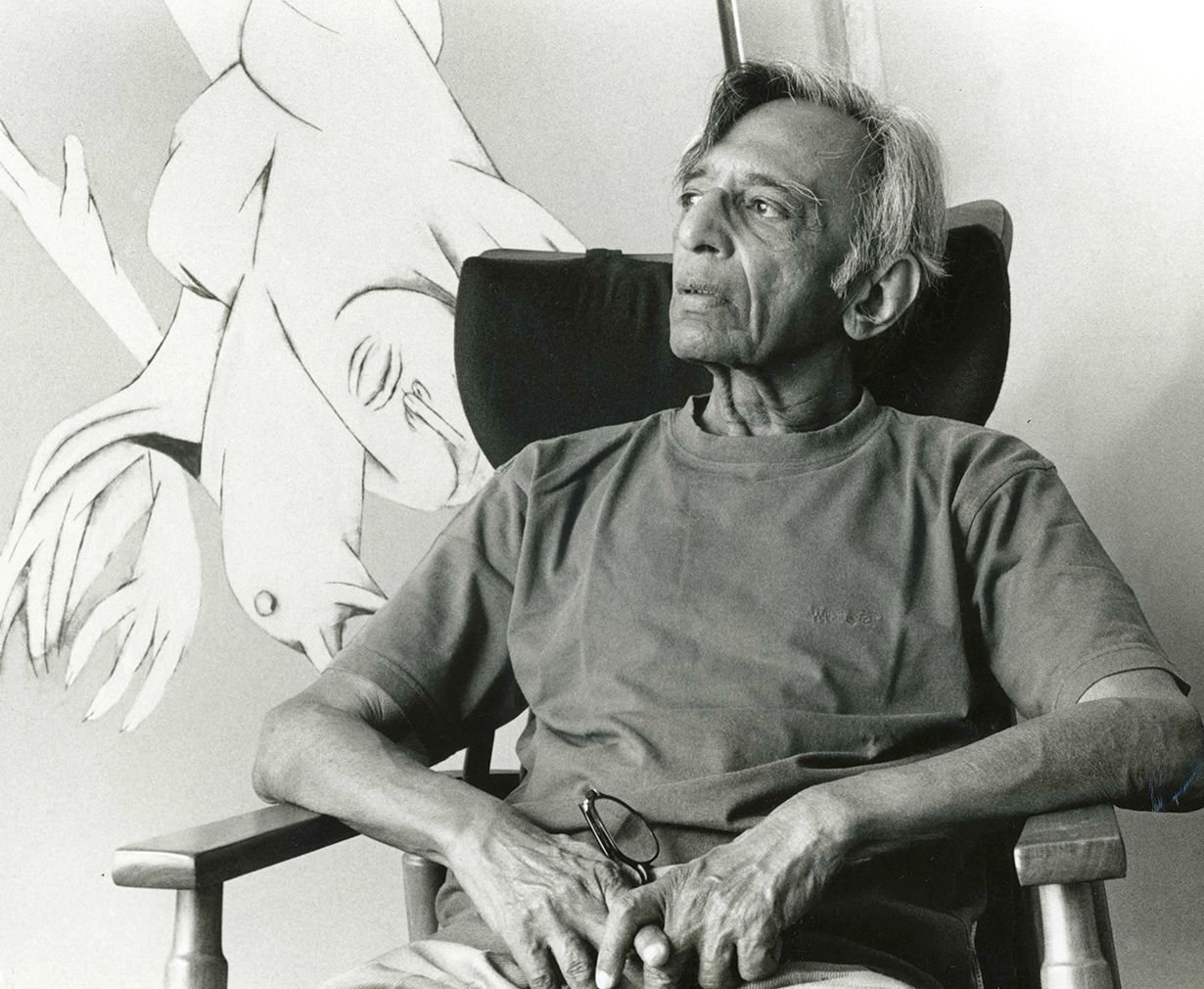 Portrait of Tyeb Mehta © Tyeb Mehta Foundation